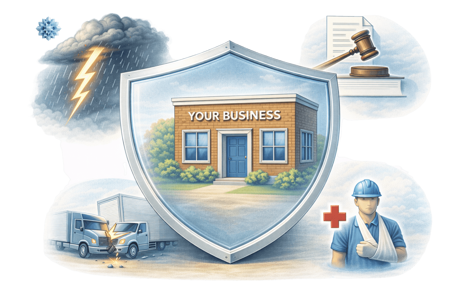 Same coverage and endorsements with reinsurance for catastrophic events